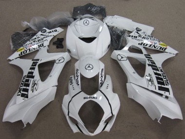 Carenados Moto Suzuki GSXR 1000 2007-2008 - Blanco Negro Jordan Fabricantes