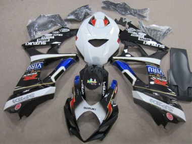 Carenados Moto Suzuki GSXR 1000 2007-2008 - Blanco Azul Rojo Negro Fabricantes