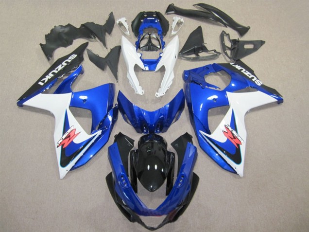 Carenados ABS Suzuki GSXR 1000 2009-2016 - Blanco Azul Negro Fabricantes