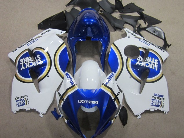 Carenados Moto Suzuki GSXR 1300 Hayabusa 1996-2007 - Blanco Azul Motul Lucky Strike Fabricantes