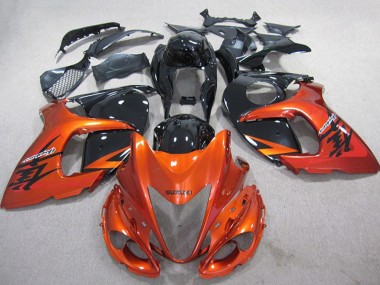 Carenados Moto Suzuki GSXR 1300 Hayabusa 2008-2020 - Naranja Negro Fabricantes