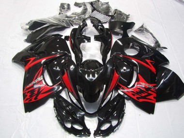 Carenado Moto Suzuki GSXR 1300 Hayabusa 2008-2020 - Negro Brillante Rojo Fabricantes