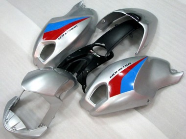 Carenados Moto Ducati Monster 696 2008-2012 - Plata Azul Rojo Fabricantes