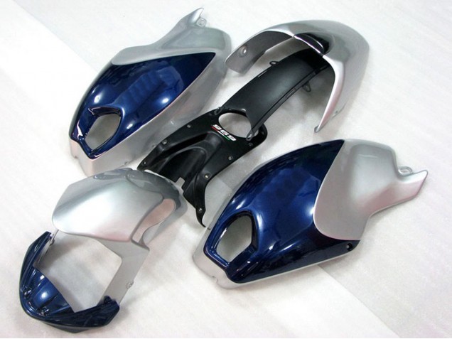 Carenados Moto Ducati Monster 696 2008-2012 - Azul Oscuro Plata Fabricantes