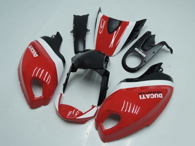 Carenados Moto Ducati Monster 696 2008-2012 - Blanco Rojo Negro Brillante Fabricantes