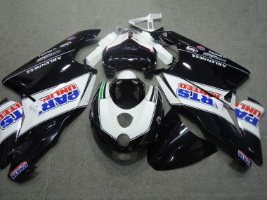 Carenados Moto Ducati 749 999 2003-2004 - Blanco Negro Brillante Parts Unlimited Fabricantes
