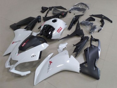 Carenados Moto Aprilia RS4 50 125 2012-2018 - Blanco Negro Mate Fabricantes