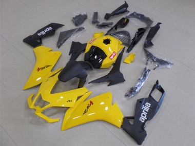 Carenado Moto Aprilia RS4 50 125 2012-2018 - Amarillo Negro Mate Fabricantes