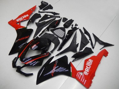 Carenados Moto Aprilia RSV4 1000 2009-2015 - Negro Brillante Rojo Fabricantes