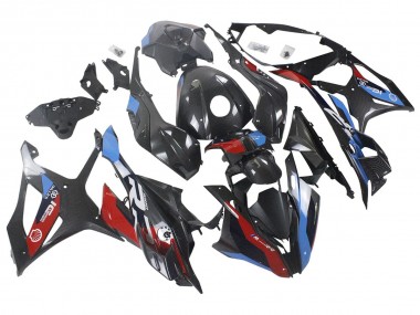 Carenados Moto BMW S1000RR 2023-2024 - Azul Rojo FibraCarbono Fabricantes