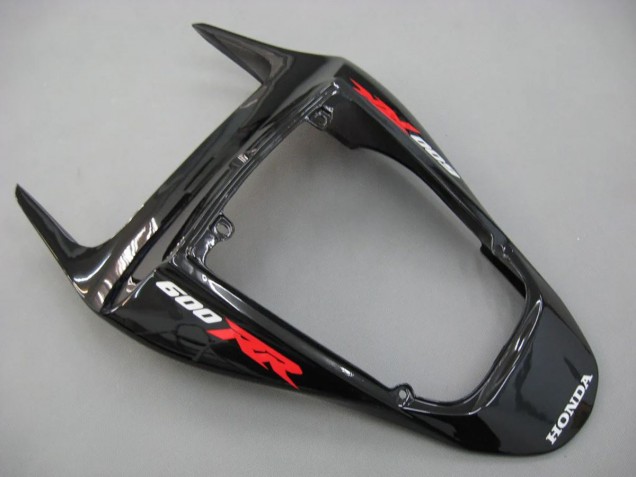 Carenados Moto Honda CBR600RR 2007-2008 - Gris Negro Brillante Calcomanías Fabricantes
