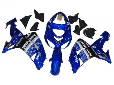 Carenados Moto Kawasaki ZX10R 2006-2007 - Azul Blanco Negro Elf Fabricantes