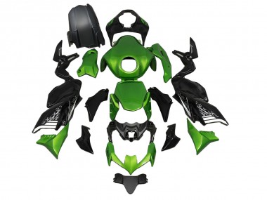 Carenados Moto Kawasaki Z900 2020-2024 - Verde Negro Fabricantes