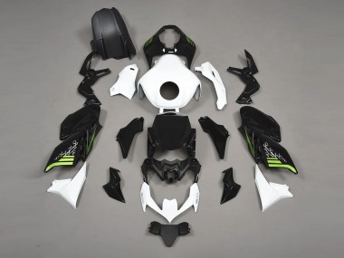 Carenados Moto Kawasaki Z900 2020-2024 - Negro Blanco Fabricantes