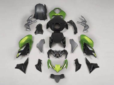 Carenados Moto Kawasaki Z900 2020-2024 - Negro Verde Fabricantes