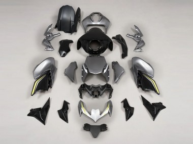 Carenados Moto Kawasaki Z900 2020-2024 - Gris Negro Fabricantes