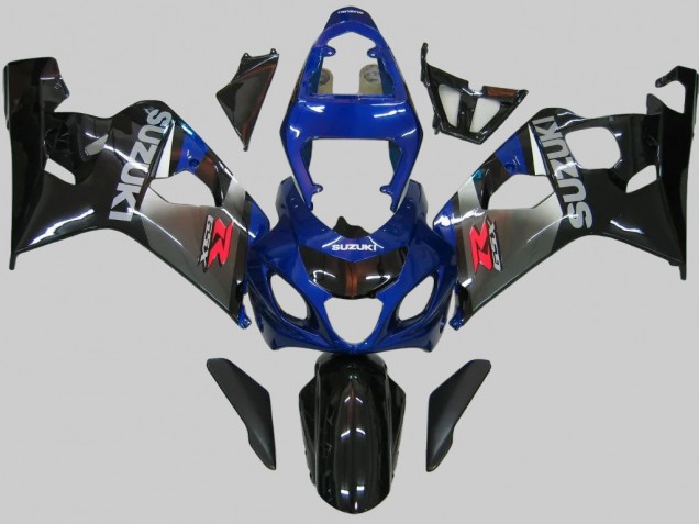 Carenados Moto Suzuki GSXR 600/750 2004-2005 - Azul Gris Negro Brillante Fabricantes