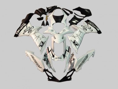Carenados Moto Suzuki GSXR 600/750 2011-2024 - Blanco Negro Alstare Corona Extra Motul Fabricantes