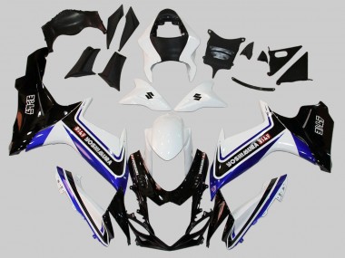 Carenados Moto Suzuki GSXR 600/750 2011-2024 - Blanco Azul Negro Alstare Fabricantes