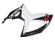 Carenados Moto Suzuki GSXR 600/750 2006-2007 - Negro Blanco FibraCarbono Estilo Fabricantes