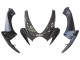 Carenados Moto Suzuki GSXR 600/750 2006-2007 - Negro Blanco FibraCarbono Estilo Fabricantes