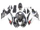 Carenados Moto Suzuki GSXR 600/750 2006-2007 - Negro Blanco FibraCarbono Estilo Fabricantes