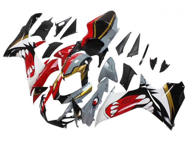 Carenados Moto Suzuki GSXR 600/750 2011-2024 - Rojo Oro Gris Negro Blanco Tiburón Fabricantes