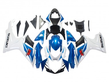 Carenados Moto Suzuki GSXR 600/750 2011-2024 - Azul Blanco Fabricantes