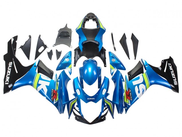 Carenados Moto Suzuki GSXR 600/750 2011-2024 - Azul Blanco Verde Negro Fabricantes