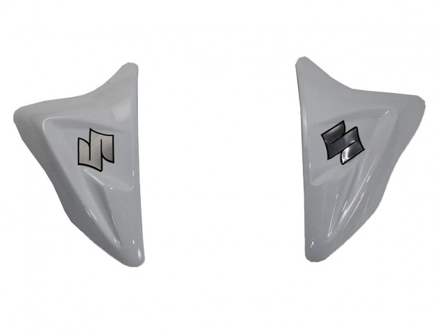 Carenados Moto Suzuki GSXR 600/750 2011-2024 - Blanco Negro Brillante Fabricantes