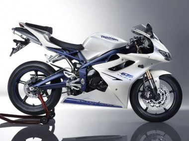 Carenados Moto Triumph Daytona 675 2006-2008 - Blanco Azul Fabricantes