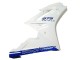 Carenados Moto Triumph Daytona 675 2006-2008 - Blanco Azul Fabricantes