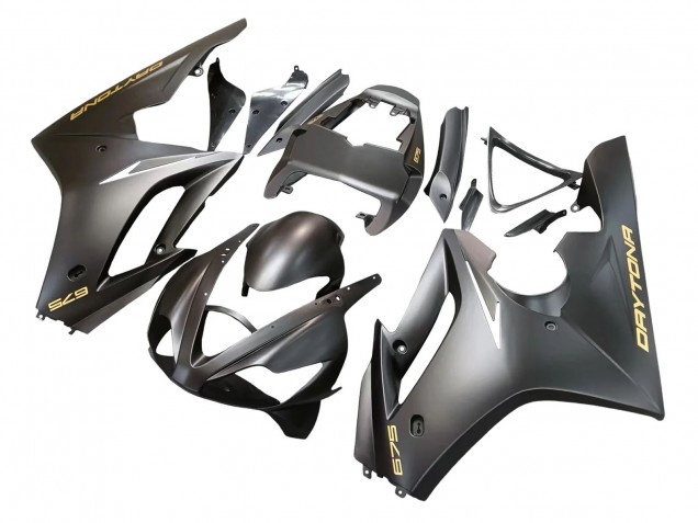 Carenados Moto Triumph Daytona 675 2006-2008 - Negro Mate Fabricantes