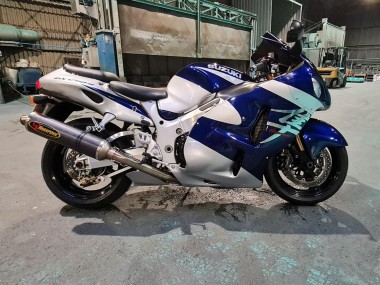 Carenados Moto Suzuki GSXR 1300 Hayabusa 1996-2007 - Azul Blanco Fabricantes