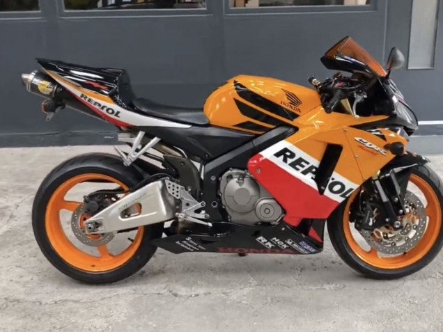 Carenados Moto Honda CBR600RR 2005-2006 - Negro Naranja Blanco Rojo Repsol Fabricantes
