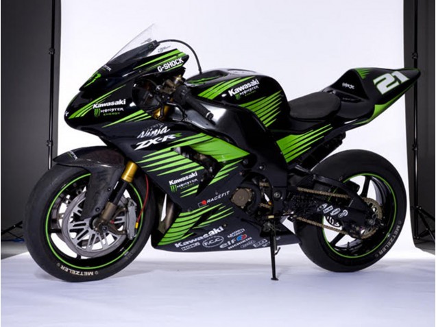 Carenados Moto Kawasaki ZX10R 2006-2007 - Negro Brillante Verde Blanco Fabricantes