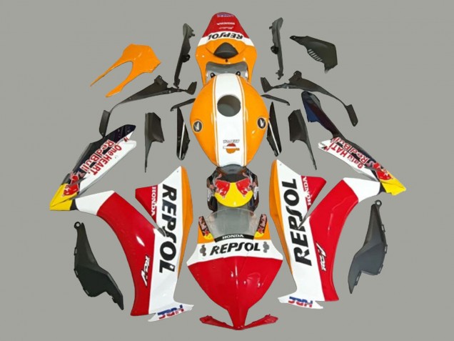 Carenados Moto Honda CBR1000RR 2012-2016 - Blanco Naranja Rojo Amarillo HRC Repsol Fabricantes