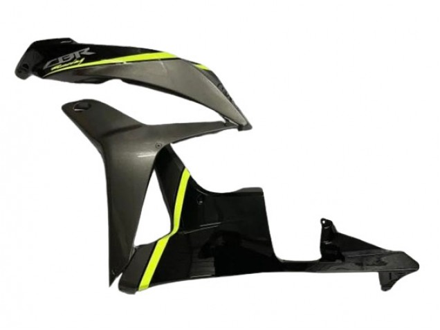 Carenados Moto Honda CBR600RR 2007-2008 - Negro Brillante Alta Visibilidad Amarillo Fabricantes