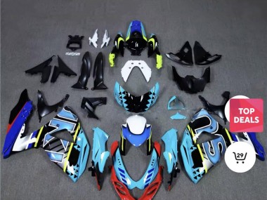 Carenados Moto Suzuki GSXR 1000 2009-2016 - Azul Rojo Amarillo Blanco Fabricantes
