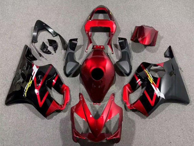 Carenados Moto Honda CBR600 F4i 2001-2003 - Rojo Caramelo Negro Fabricantes