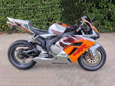 Carenados Moto Honda CBR1000RR 2006-2007 - Plata Naranja Fabricantes