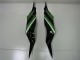 Plástica ZX6R 13-18 - Verde Negro Plástica ZX6R 13-18 - Verde Negro