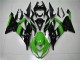 Plástica ZX6R 13-18 - Verde Negro Plástica ZX6R 13-18 - Verde Negro