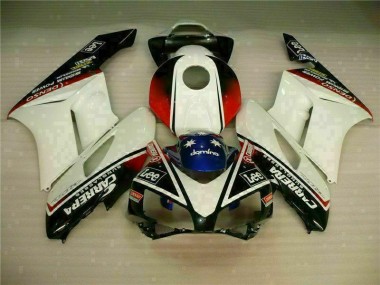 Plástico CBR 1000 RR 04-05 - Blanco Negro