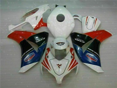 Plástico CBR 1000 RR 08-11 - Rojo Blanco